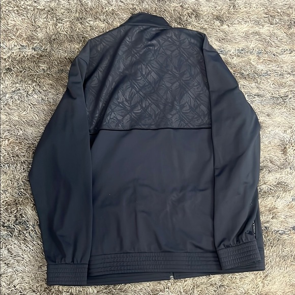 Nike Black and Yellow Performance Jacket with Stand-Up Collar - Picture 5 of 5